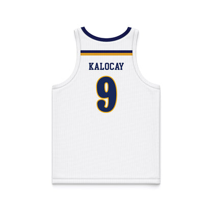 Kent State - NCAA Women's Basketball : Rylee Kalocay - White Basketball Jersey-1