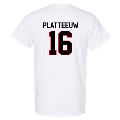 Davidson - NCAA Men's Basketball : Ian Platteeuw - Classic Fashion Shersey T-Shirt-1