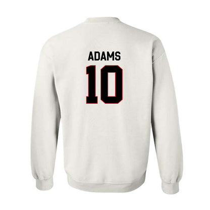 Davidson - NCAA Football : AJ Adams - Classic Fashion Shersey Crewneck Sweatshirt