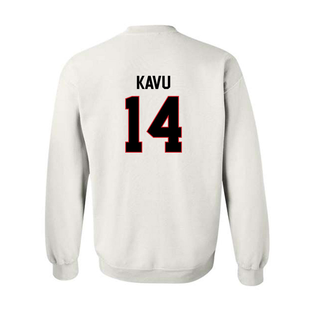 Davidson - NCAA Men's Basketball : Phillip Kavu - Classic Fashion Shersey Crewneck Sweatshirt