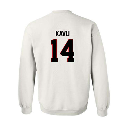 Davidson - NCAA Men's Basketball : Phillip Kavu - Classic Fashion Shersey Crewneck Sweatshirt