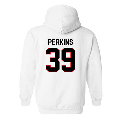 Davidson - NCAA Baseball : Wilson Perkins - Classic Fashion Shersey Hooded Sweatshirt-1