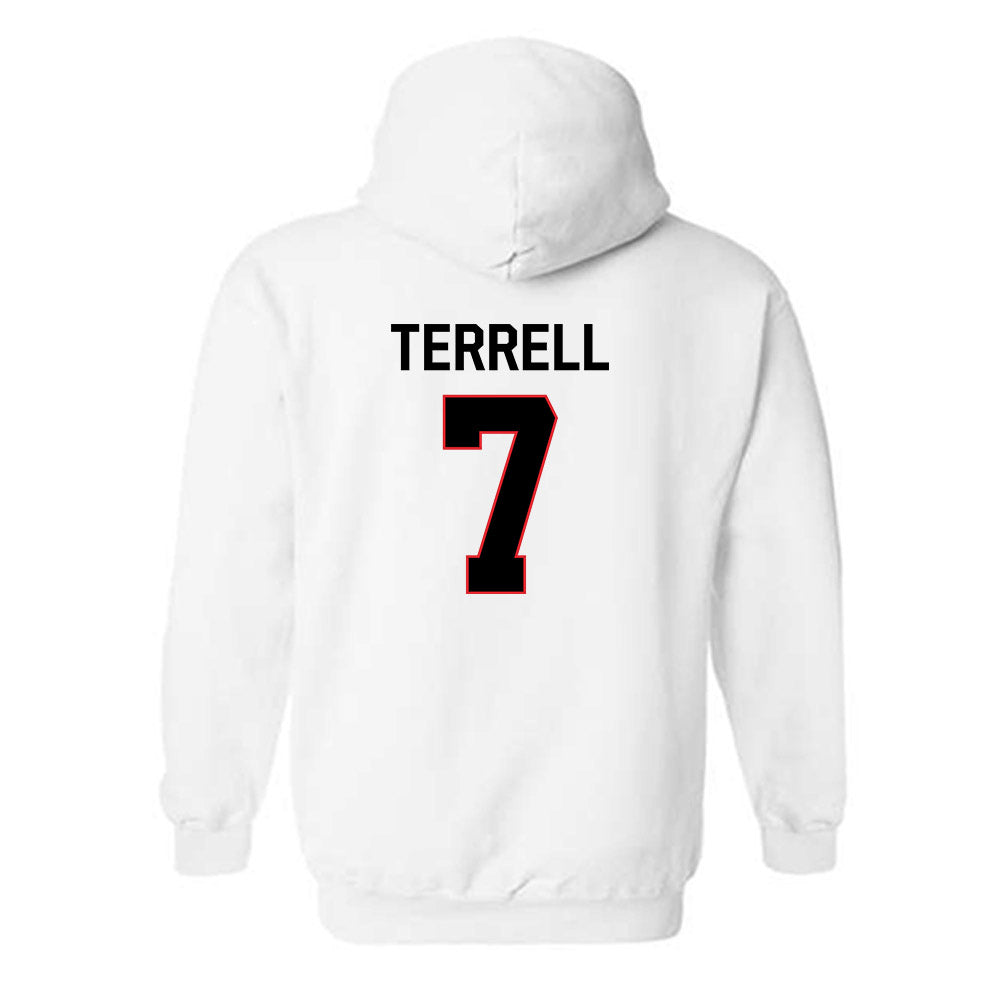 Davidson - NCAA Women's Lacrosse : Reagan Terrell - Classic Fashion Shersey Hooded Sweatshirt
