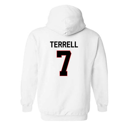 Davidson - NCAA Women's Lacrosse : Reagan Terrell - Classic Fashion Shersey Hooded Sweatshirt