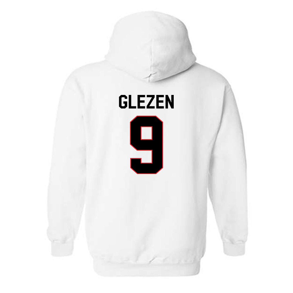 Davidson - NCAA Football : Landon Glezen - Classic Fashion Shersey Hooded Sweatshirt-1
