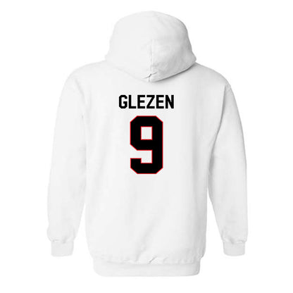 Davidson - NCAA Football : Landon Glezen - Classic Fashion Shersey Hooded Sweatshirt-1