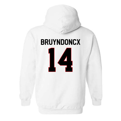 Davidson - NCAA Women's Basketball : Kyra Bruyndoncx - Classic Fashion Shersey Hooded Sweatshirt