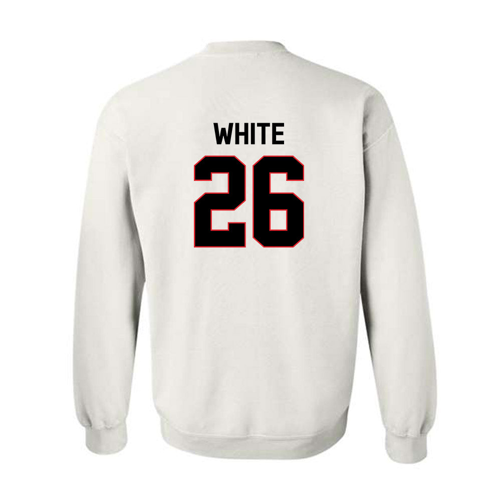 Davidson - NCAA Women's Lacrosse : Mali White - Classic Fashion Shersey Crewneck Sweatshirt
