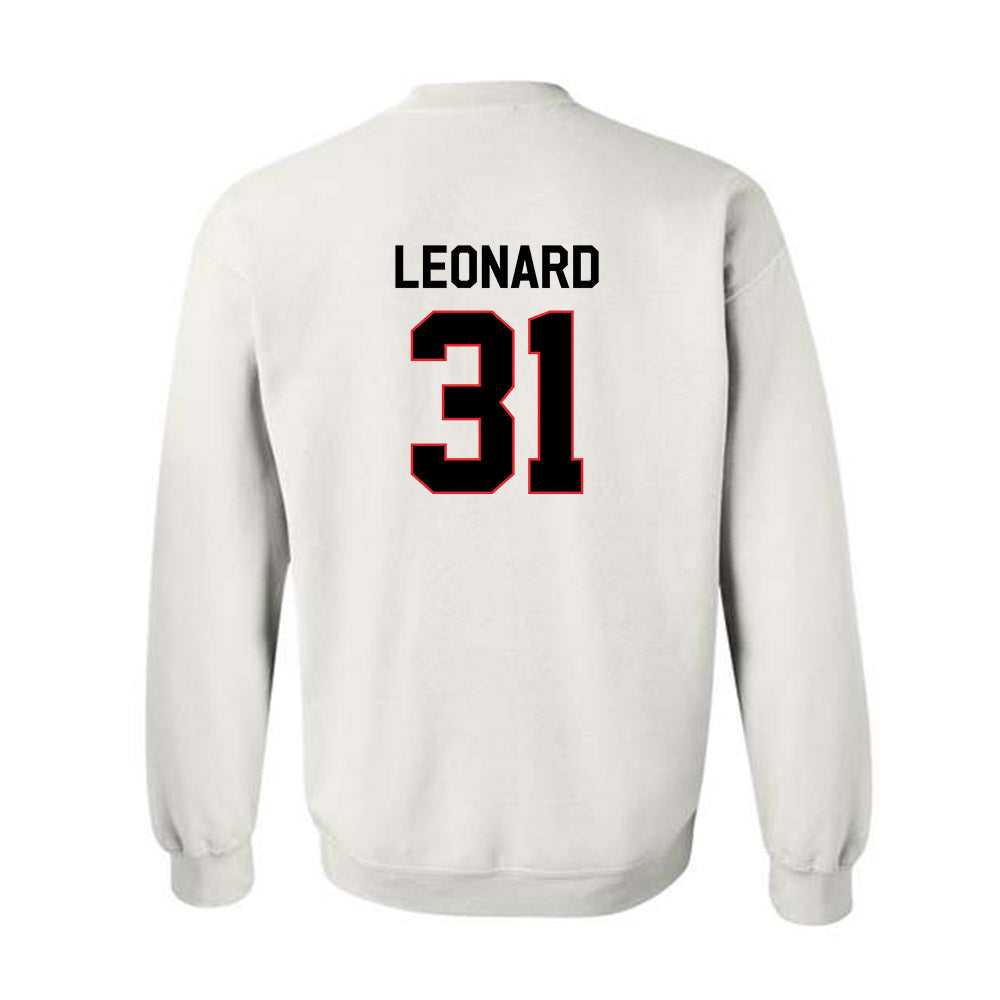 Davidson - NCAA Football : Michael Leonard - Classic Fashion Shersey Crewneck Sweatshirt