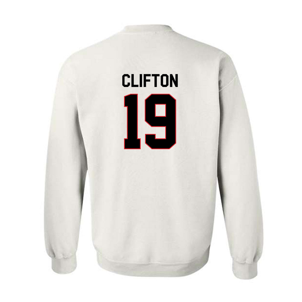 Davidson - NCAA Women's Field Hockey : Sarah Grace Clifton - Classic Fashion Shersey Crewneck Sweatshirt