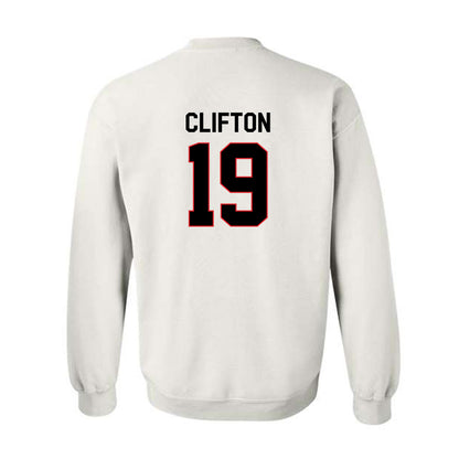 Davidson - NCAA Women's Field Hockey : Sarah Grace Clifton - Classic Fashion Shersey Crewneck Sweatshirt