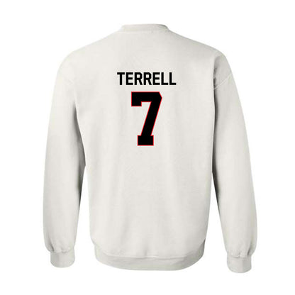 Davidson - NCAA Women's Lacrosse : Reagan Terrell - Classic Fashion Shersey Crewneck Sweatshirt