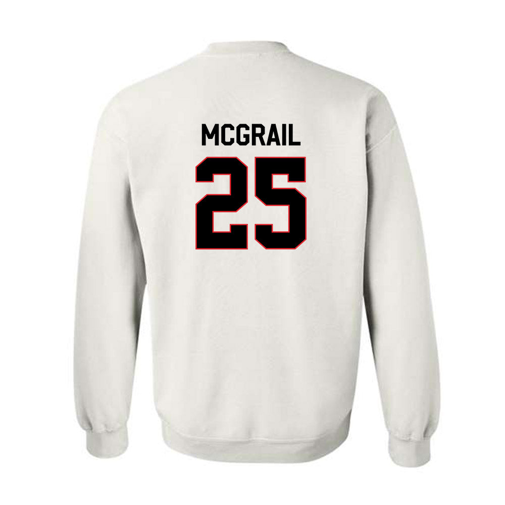 Davidson - NCAA Women's Lacrosse : Kella McGrail - Classic Fashion Shersey Crewneck Sweatshirt-1