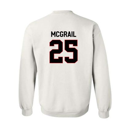 Davidson - NCAA Women's Lacrosse : Kella McGrail - Classic Fashion Shersey Crewneck Sweatshirt-1