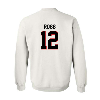 Davidson - NCAA Women's Lacrosse : Brooke Ross - Classic Fashion Shersey Crewneck Sweatshirt