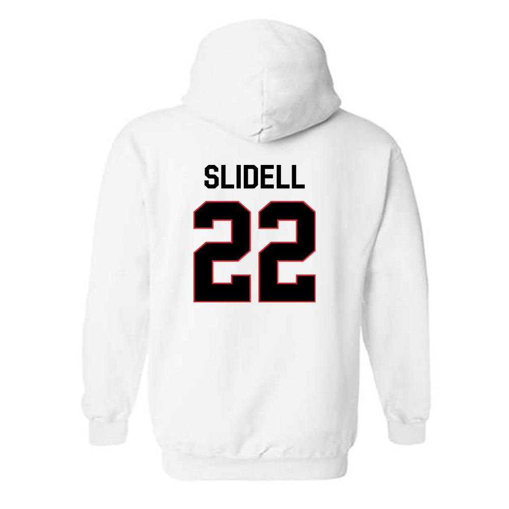 Davidson - NCAA Women's Field Hockey : Hallie Slidell - Classic Fashion Shersey Hooded Sweatshirt