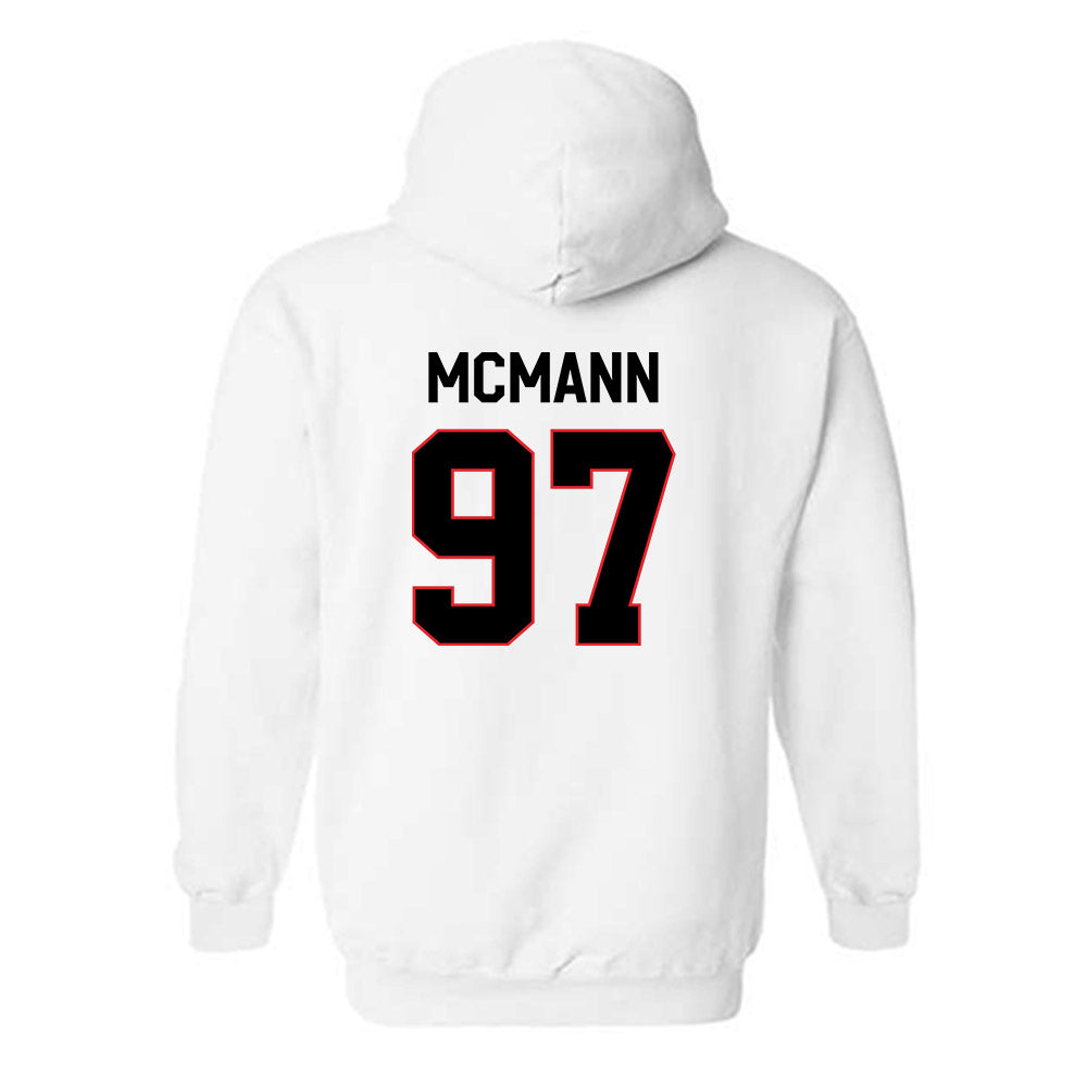 Davidson - NCAA Football : Liam McMann - Classic Fashion Shersey Hooded Sweatshirt-1