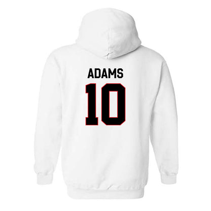 Davidson - NCAA Football : AJ Adams - Classic Fashion Shersey Hooded Sweatshirt