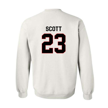 Davidson - NCAA Football : Nakoma Scott - Classic Fashion Shersey Crewneck Sweatshirt-1