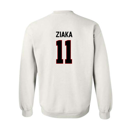 Davidson - NCAA Women's Basketball : Angeliki Ziaka - Classic Fashion Shersey Crewneck Sweatshirt-1