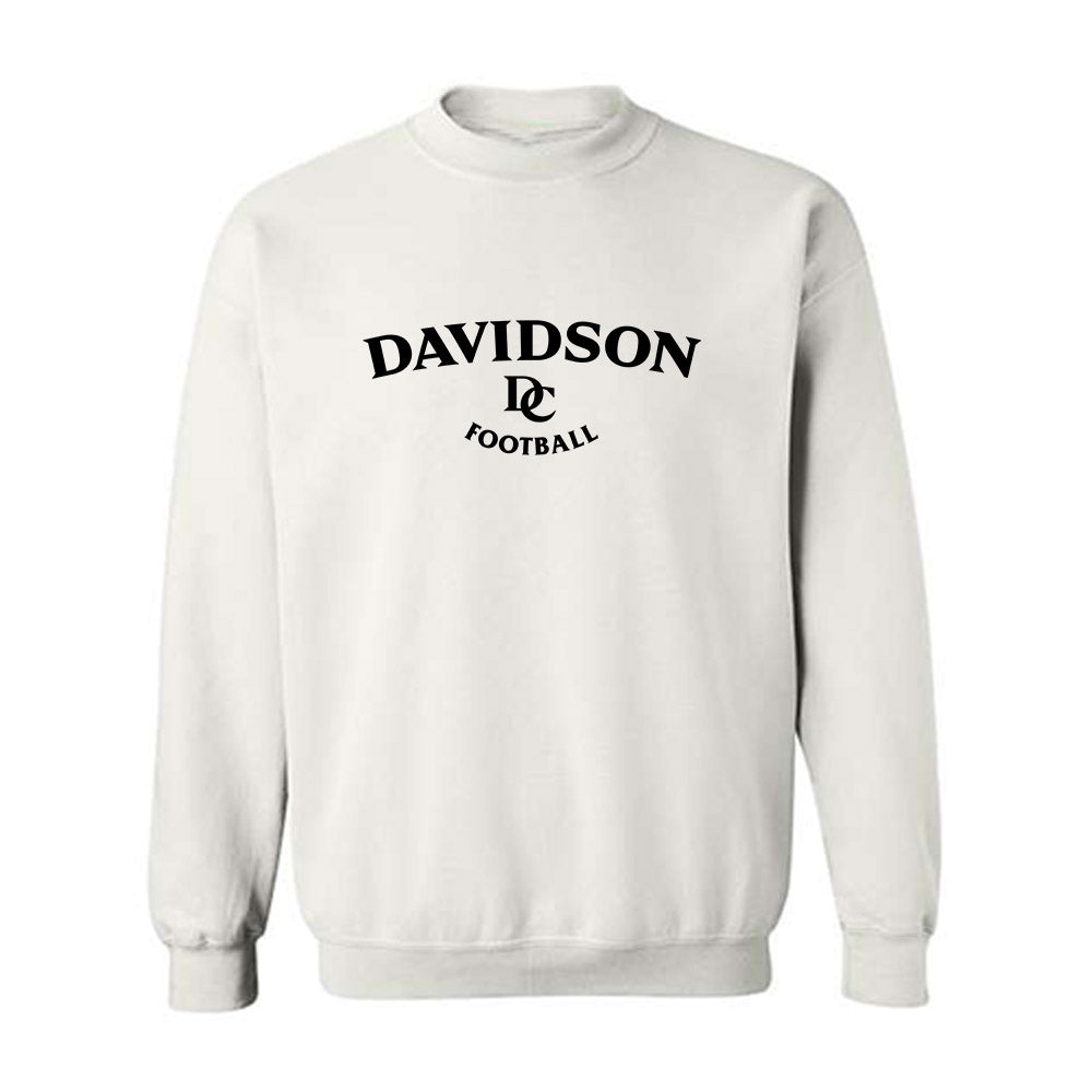 Davidson - NCAA Football : AJ Adams - Classic Fashion Shersey Crewneck Sweatshirt