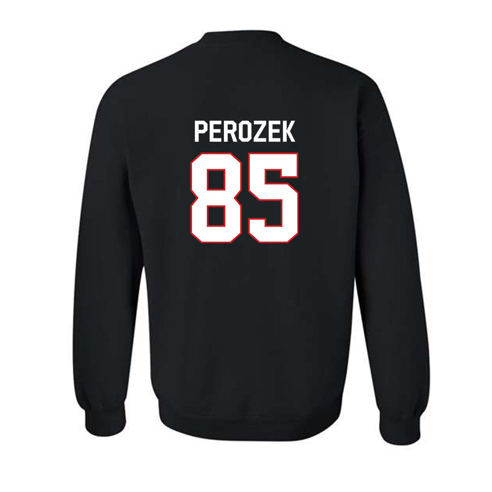 Davidson - NCAA Football : Jack Perozek - Classic Fashion Shersey Crewneck Sweatshirt-1