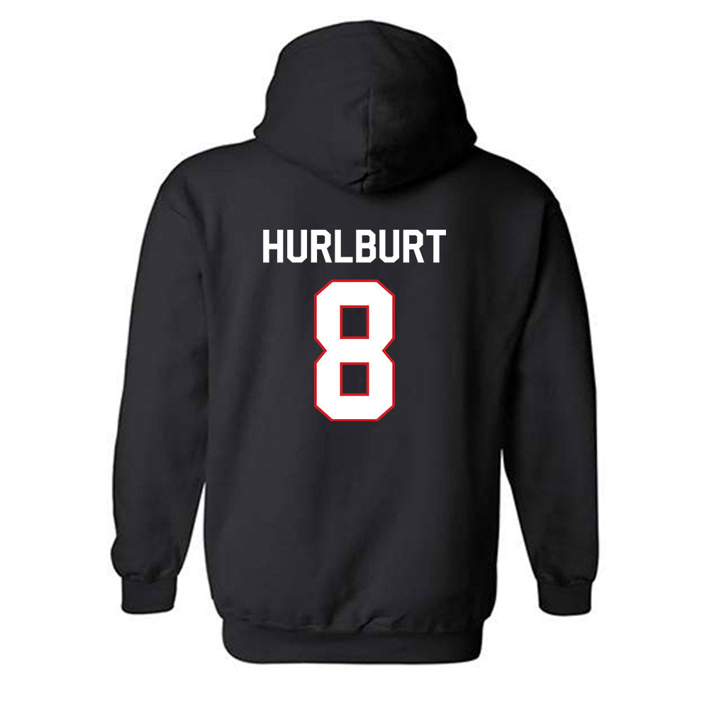Davidson - NCAA Men's Basketball : Joe Hurlburt - Classic Fashion Shersey Hooded Sweatshirt
