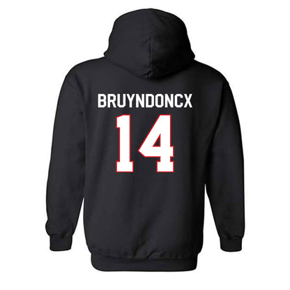 Davidson - NCAA Women's Basketball : Kyra Bruyndoncx - Classic Fashion Shersey Hooded Sweatshirt