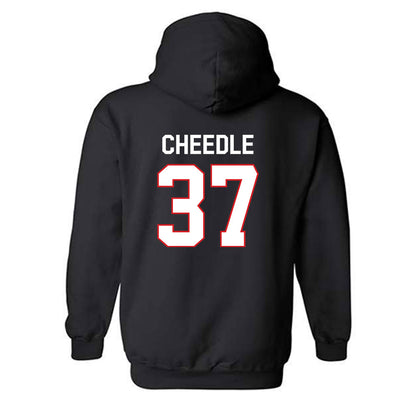 Davidson - NCAA Women's Lacrosse : Payton Cheedle - Classic Fashion Shersey Hooded Sweatshirt