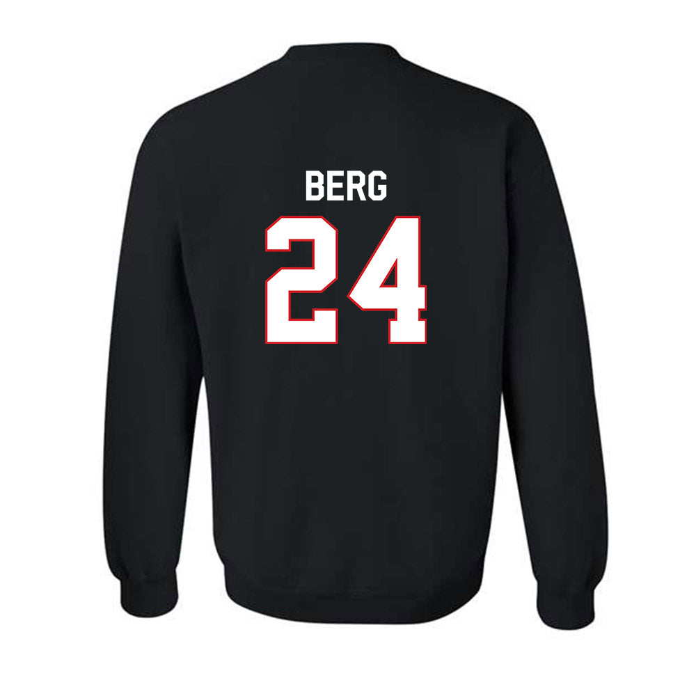 Davidson - NCAA Football : Brodey Berg - Classic Fashion Shersey Crewneck Sweatshirt-1