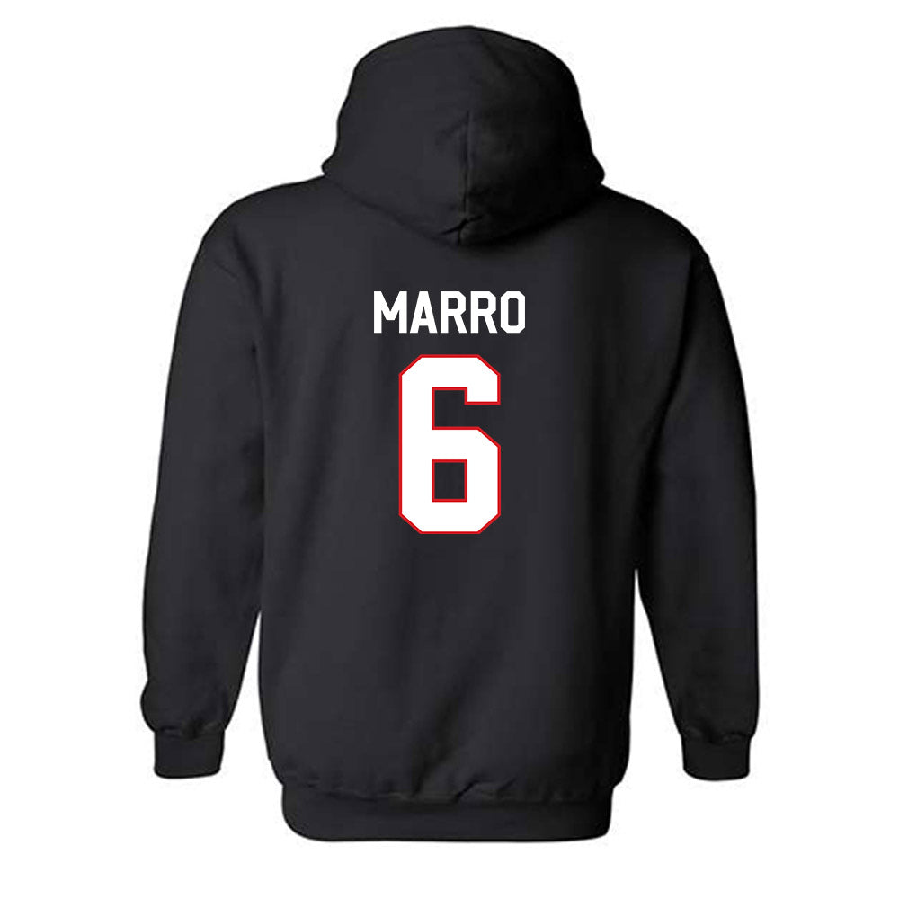 Davidson - NCAA Women's Lacrosse : Sophia Marro - Classic Fashion Shersey Hooded Sweatshirt
