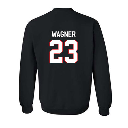 Davidson - NCAA Women's Lacrosse : Tema Wagner - Classic Fashion Shersey Crewneck Sweatshirt