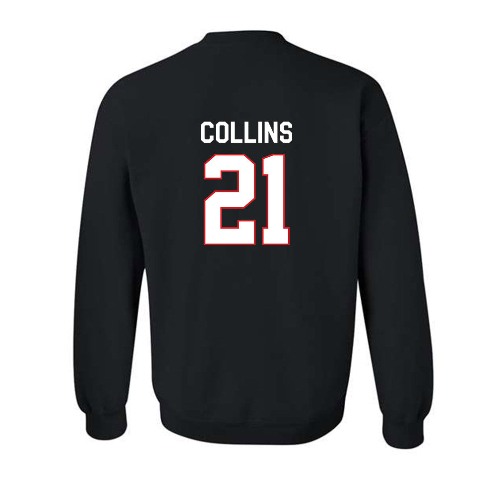 Davidson - NCAA Football : Caiden Collins - Classic Fashion Shersey Crewneck Sweatshirt-1