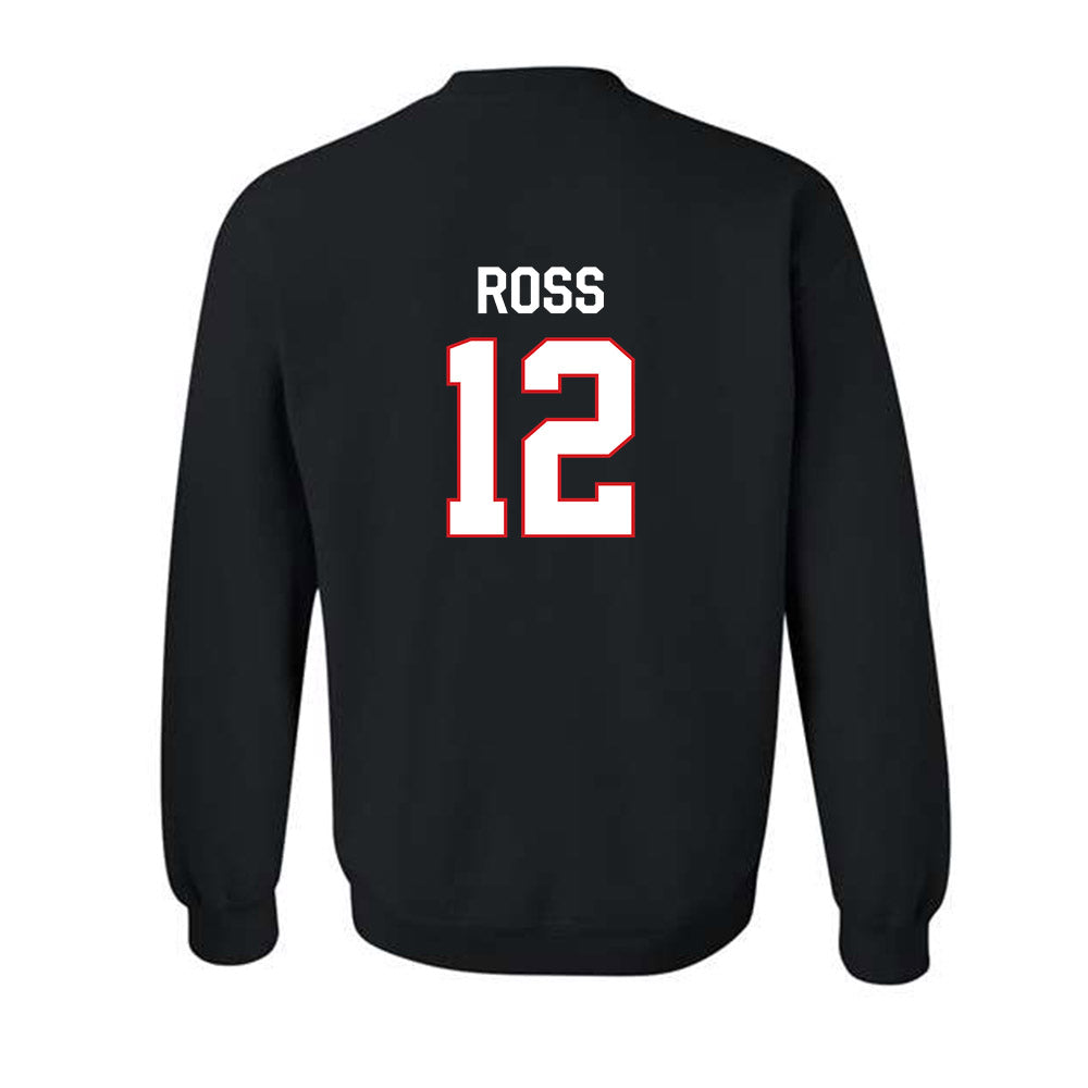 Davidson - NCAA Women's Lacrosse : Brooke Ross - Classic Fashion Shersey Crewneck Sweatshirt