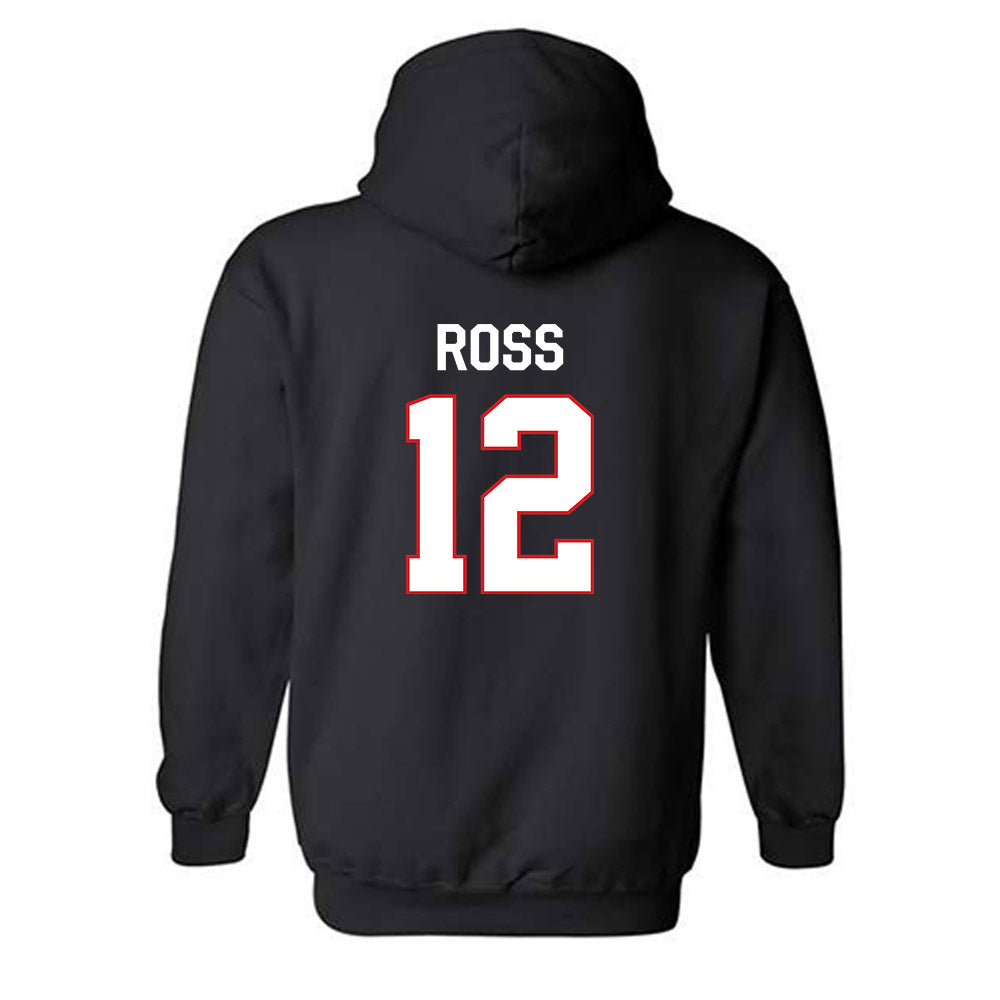 Davidson - NCAA Women's Lacrosse : Brooke Ross - Classic Fashion Shersey Hooded Sweatshirt