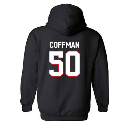 Davidson - NCAA Football : Carson Coffman - Classic Fashion Shersey Hooded Sweatshirt-1