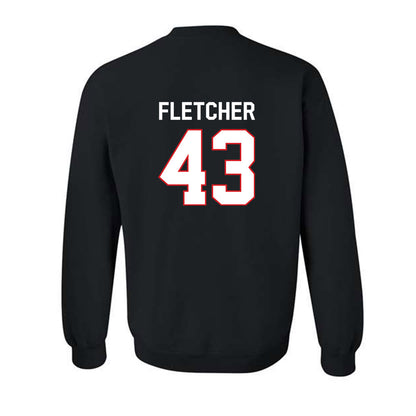 Davidson - NCAA Women's Lacrosse : Ella Fletcher - Classic Fashion Shersey Crewneck Sweatshirt-1