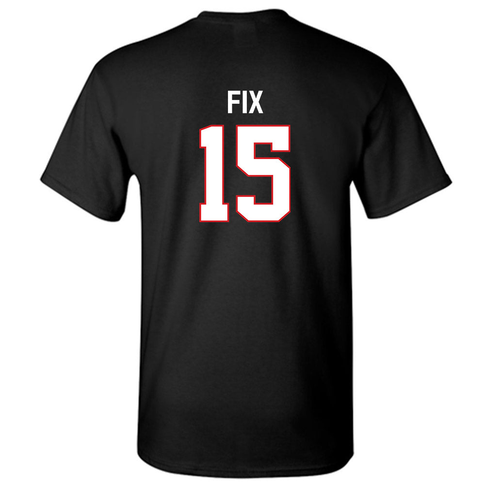 Davidson - NCAA Baseball : Isaac Fix - Classic Fashion Shersey T-Shirt-1