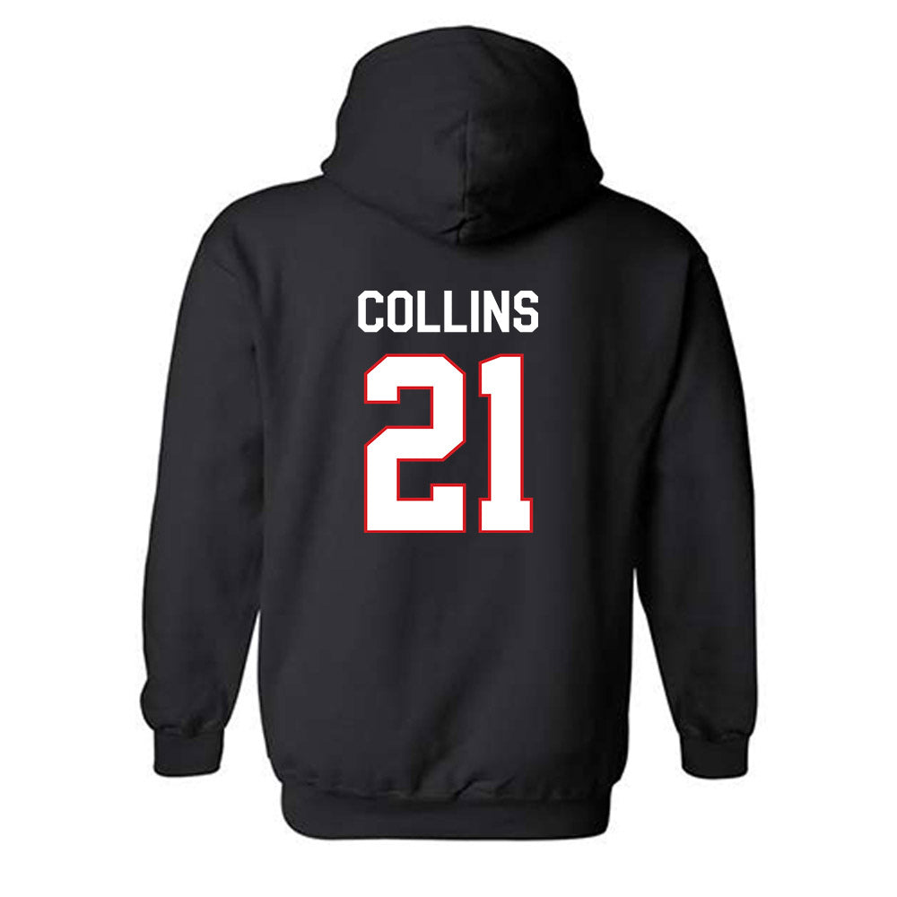 Davidson - NCAA Football : Caiden Collins - Classic Fashion Shersey Hooded Sweatshirt-1