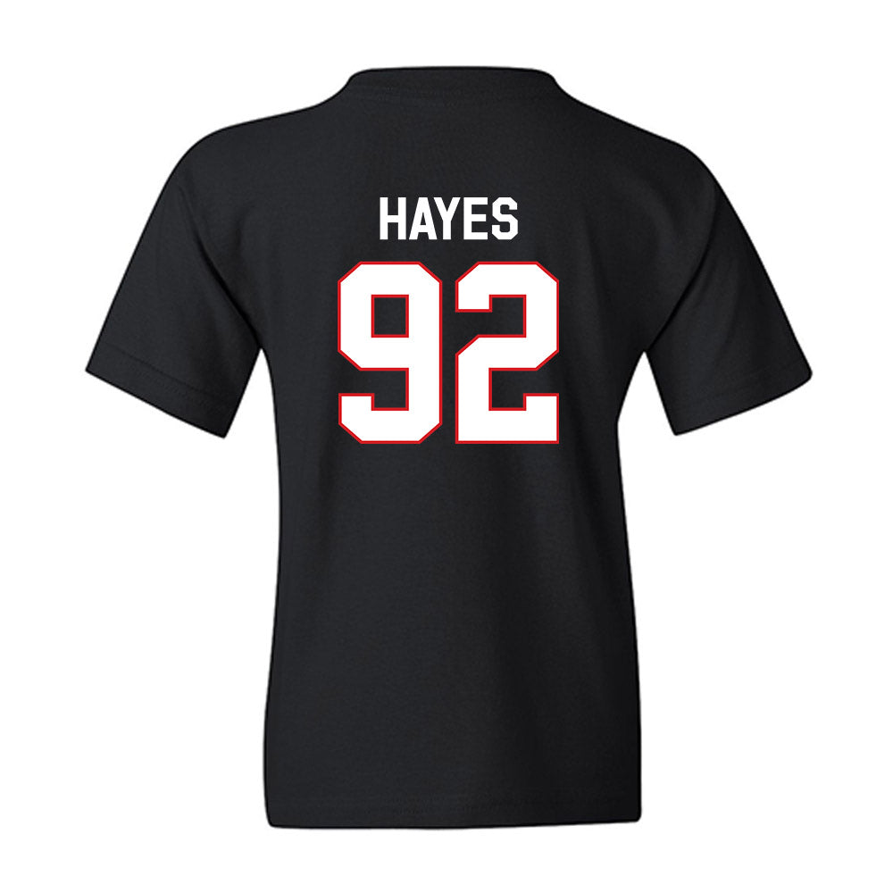 Davidson - NCAA Football : Christian Hayes - Classic Fashion Shersey Youth T-Shirt-1