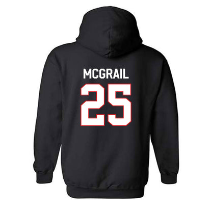 Davidson - NCAA Women's Lacrosse : Kella McGrail - Classic Fashion Shersey Hooded Sweatshirt-1