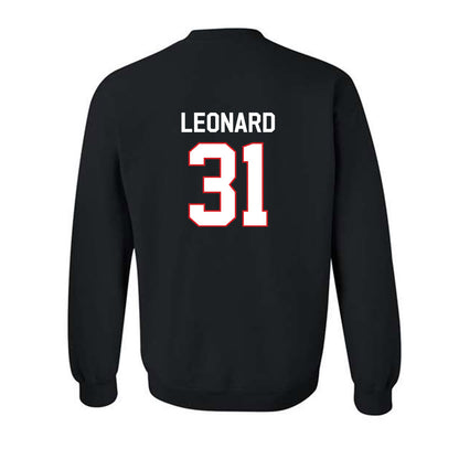 Davidson - NCAA Football : Michael Leonard - Classic Fashion Shersey Crewneck Sweatshirt