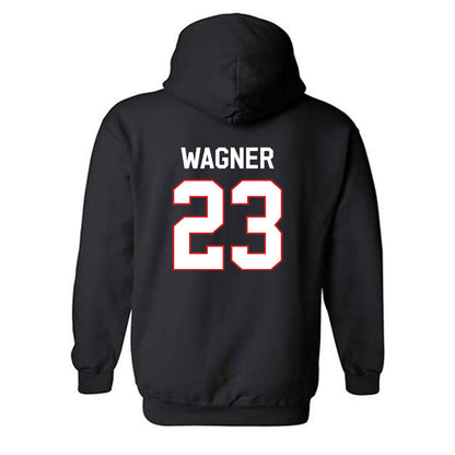 Davidson - NCAA Women's Lacrosse : Tema Wagner - Classic Fashion Shersey Hooded Sweatshirt