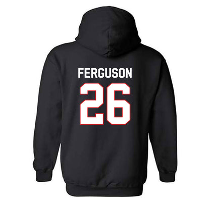 Davidson - NCAA Football : Jayden Ferguson - Classic Fashion Shersey Hooded Sweatshirt-1