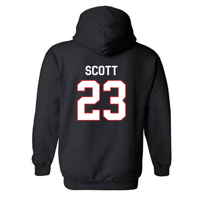 Davidson - NCAA Football : Nakoma Scott - Classic Fashion Shersey Hooded Sweatshirt-1