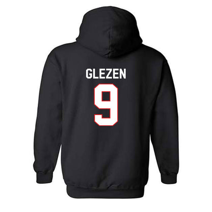 Davidson - NCAA Football : Landon Glezen - Classic Fashion Shersey Hooded Sweatshirt-1