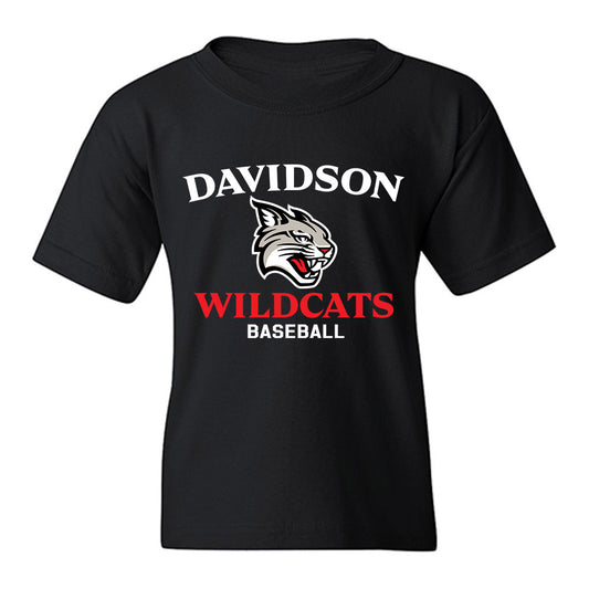Davidson - NCAA Baseball : Tyler Wille - Classic Fashion Shersey Youth T-Shirt-0