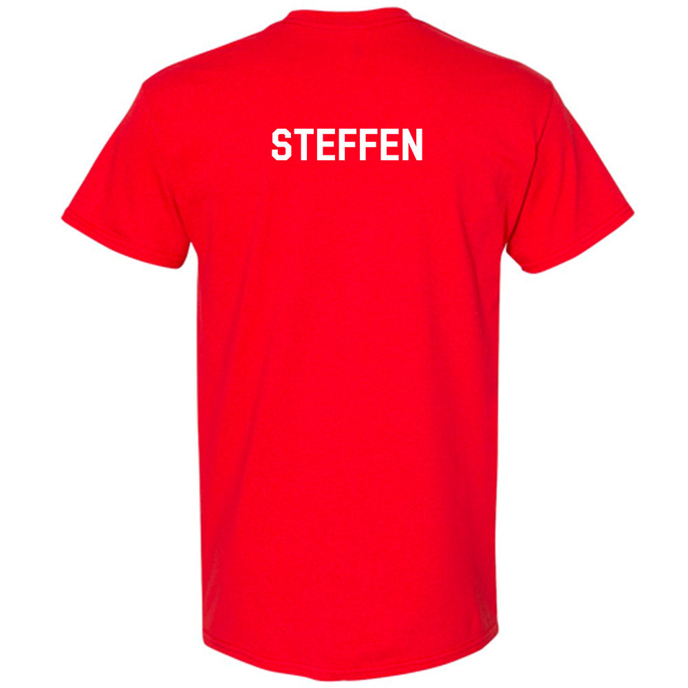 Davidson - NCAA Men's Track & Field : Jackson Steffen - Classic Fashion Shersey T-Shirt-1