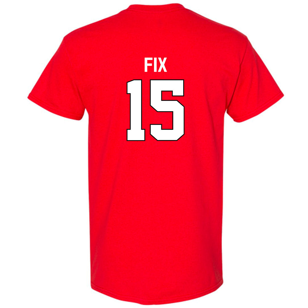 Davidson - NCAA Baseball : Isaac Fix - Classic Fashion Shersey T-Shirt-1