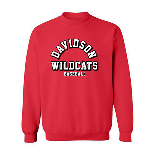 Davidson - NCAA Baseball : Wilson Perkins - Classic Fashion Shersey Crewneck Sweatshirt-0